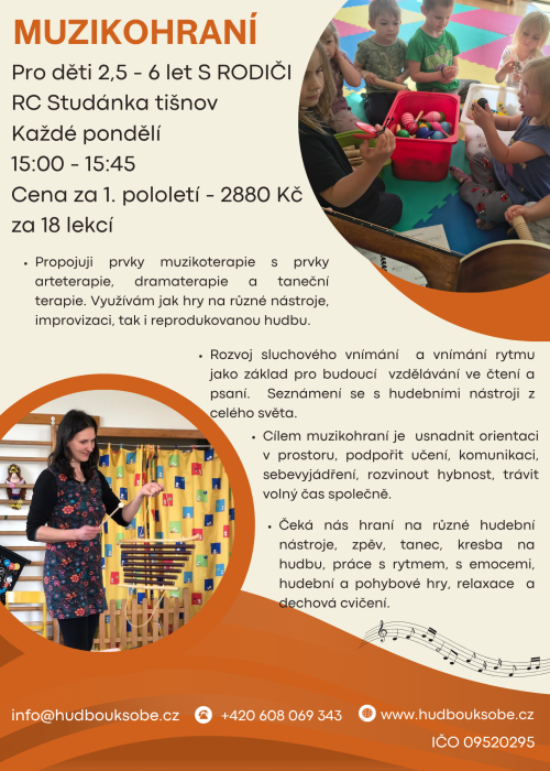 Muzikohrani 2,5 - 6 let Studánka